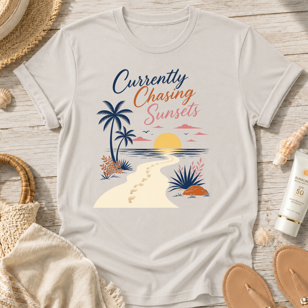 Currently Chasing Sunsets T-Shirt