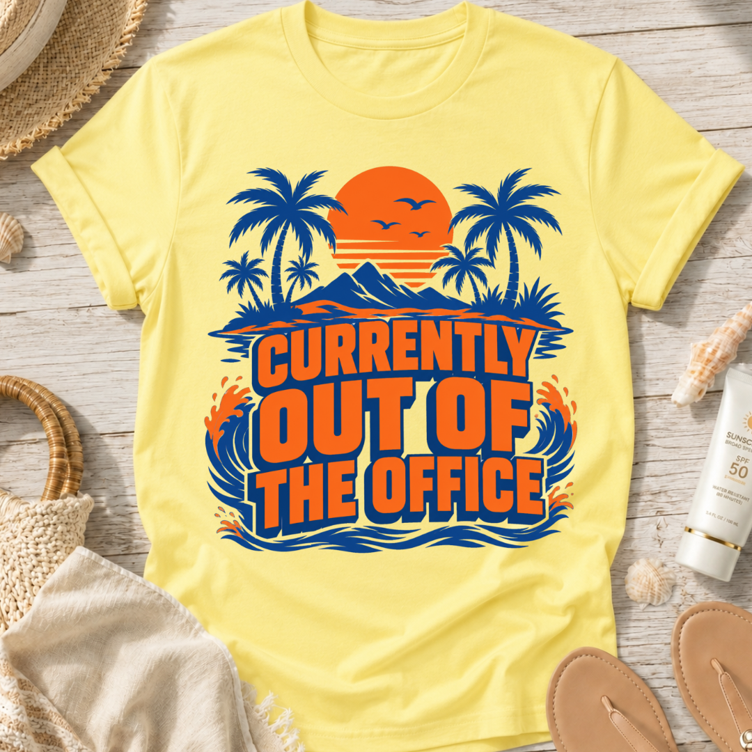 Currently Out of the Office Beach T-Shirt