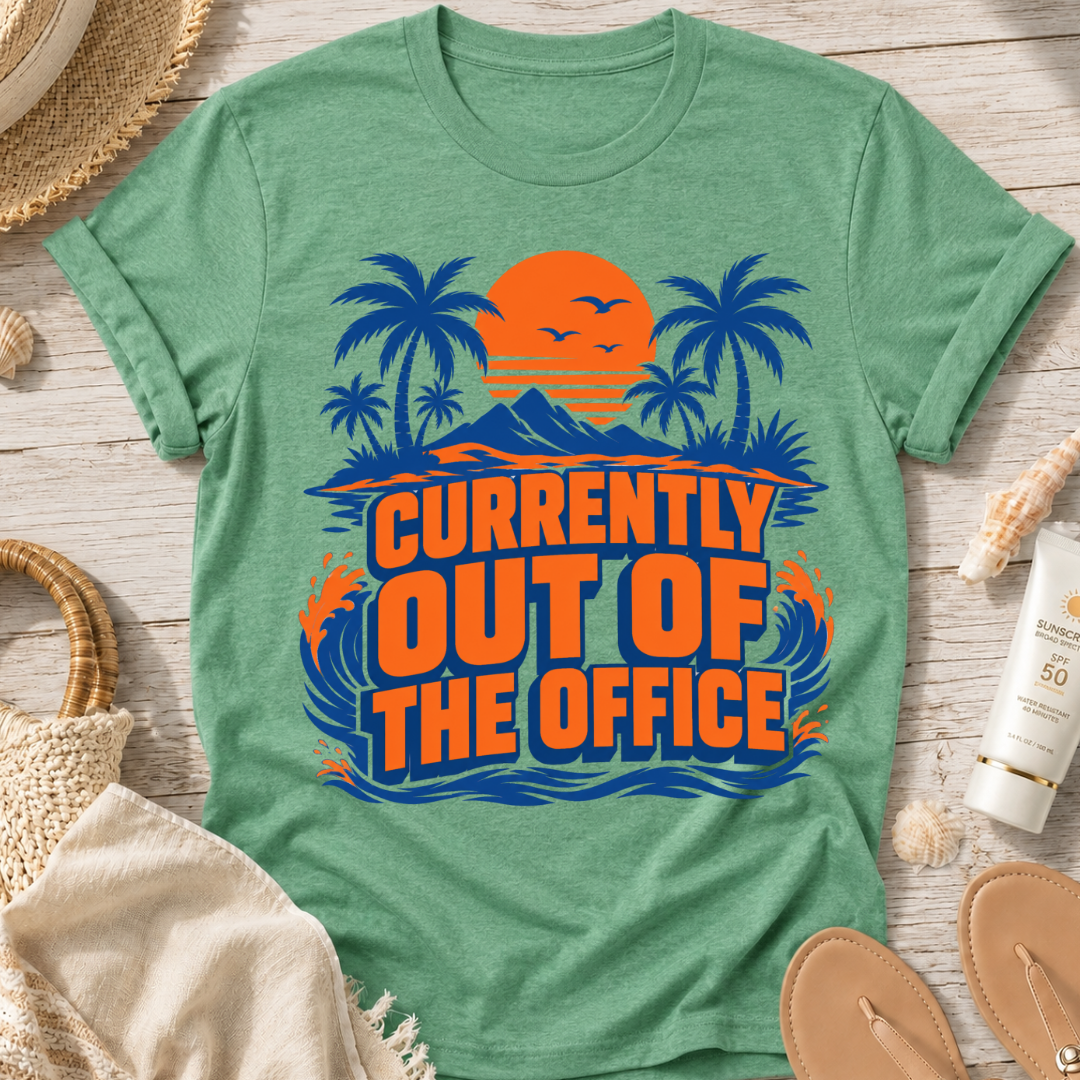 Currently Out of the Office Beach T-Shirt