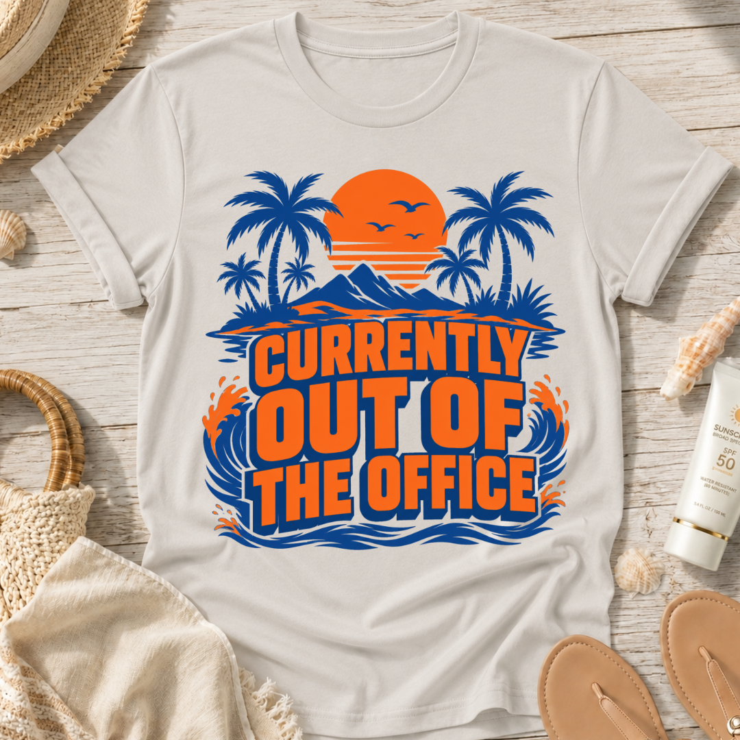 Currently Out of the Office Beach T-Shirt