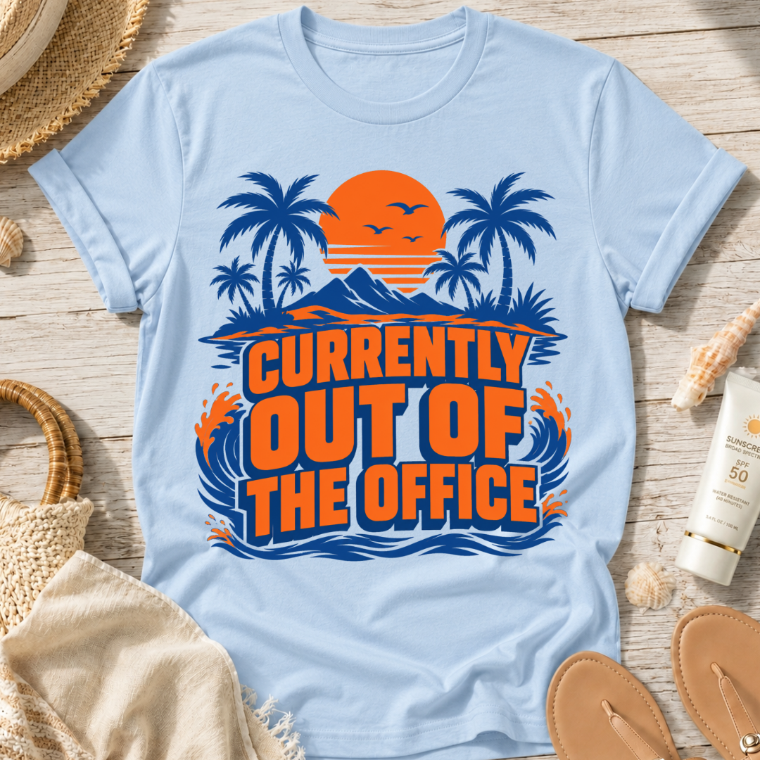 Currently Out of the Office Beach T-Shirt