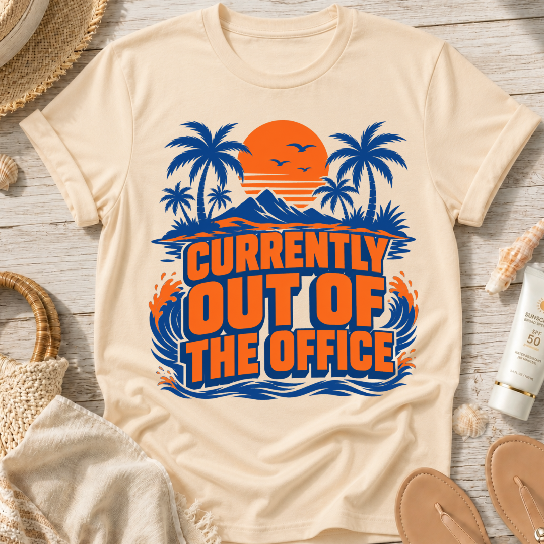 Currently Out of the Office Beach T-Shirt