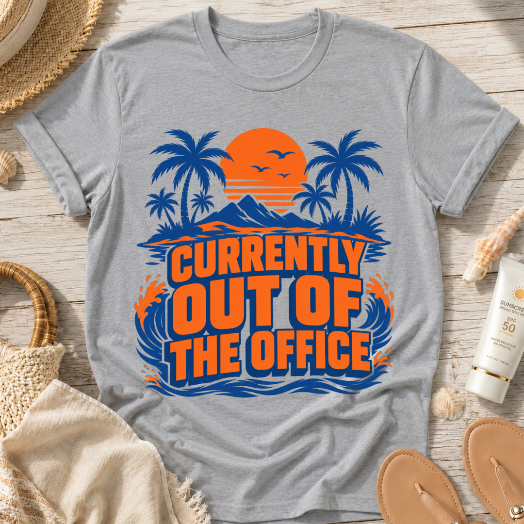 Currently Out of the Office Beach T-Shirt