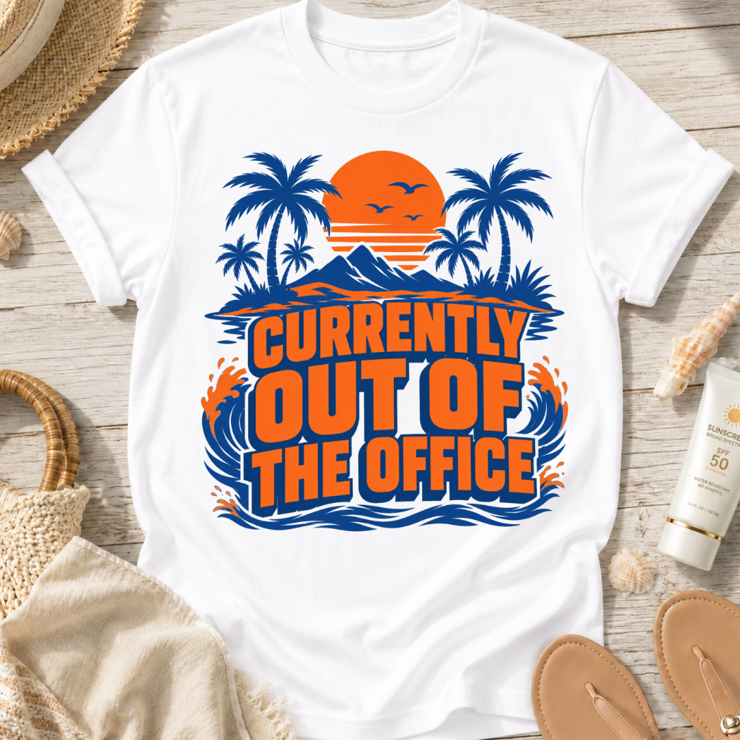 Currently Out of the Office Beach T-Shirt