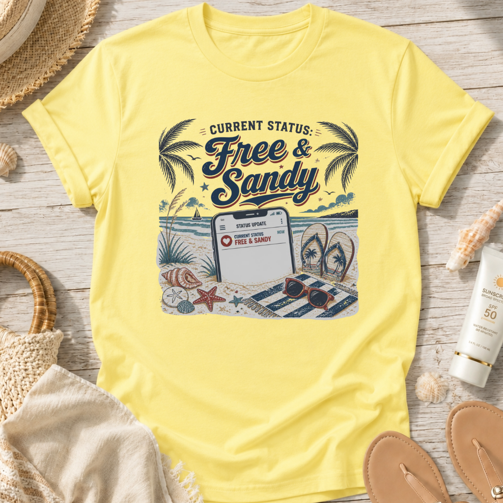 Current Status: Free & Sandy T-Shirt