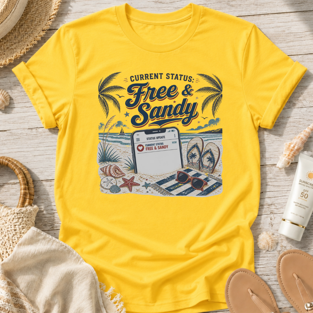 Current Status: Free & Sandy T-Shirt
