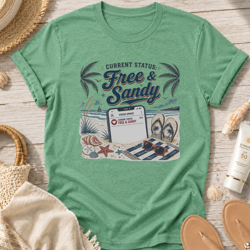Current Status: Free & Sandy T-Shirt