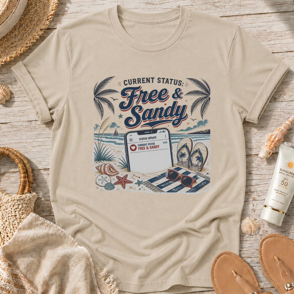 Current Status: Free & Sandy T-Shirt