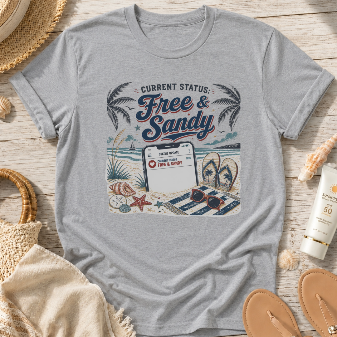 Current Status: Free & Sandy T-Shirt