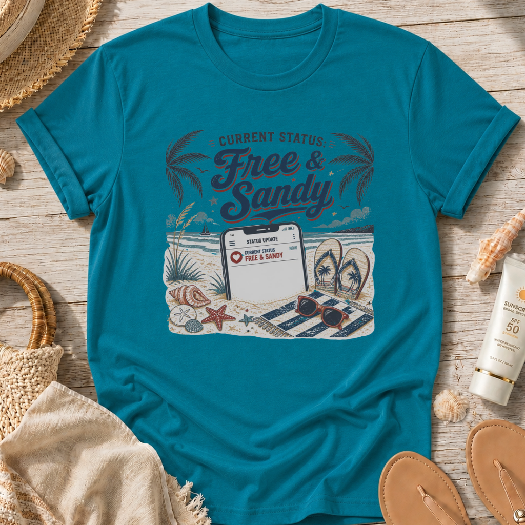 Current Status: Free & Sandy T-Shirt