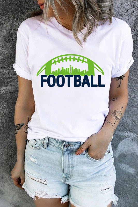 FOOTBALL Graphic Short Sleeve T-Shirt
