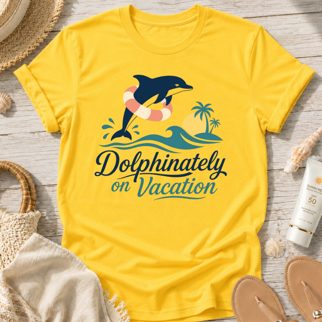 Dolphinitely on Vacation T-Shirt