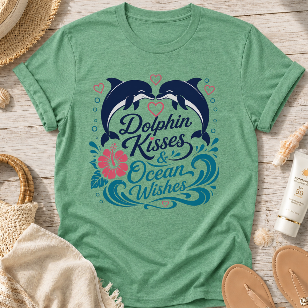 Dolphin Kisses & Ocean Wishes T-Shirt