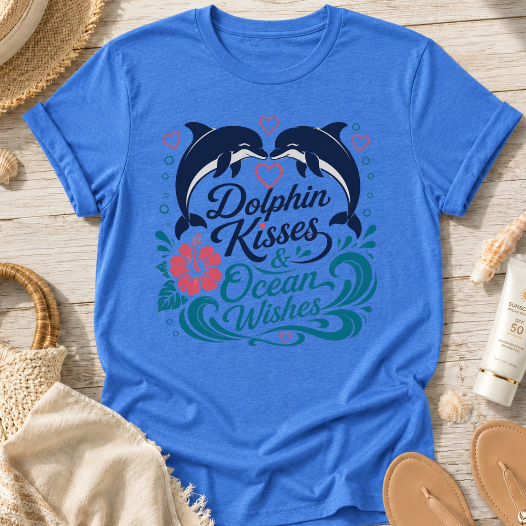 Dolphin Kisses & Ocean Wishes T-Shirt