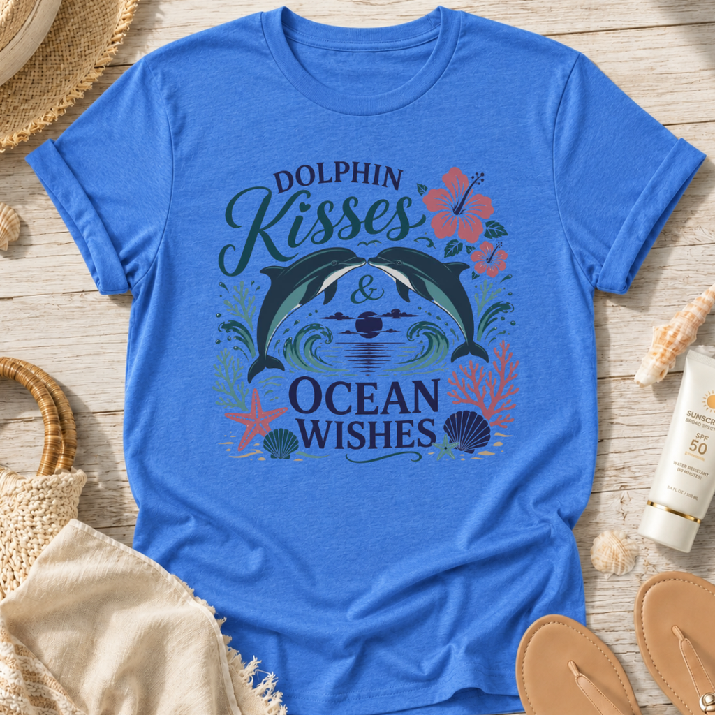 Dolphin Kisses & Ocean Wishes T-Shirt