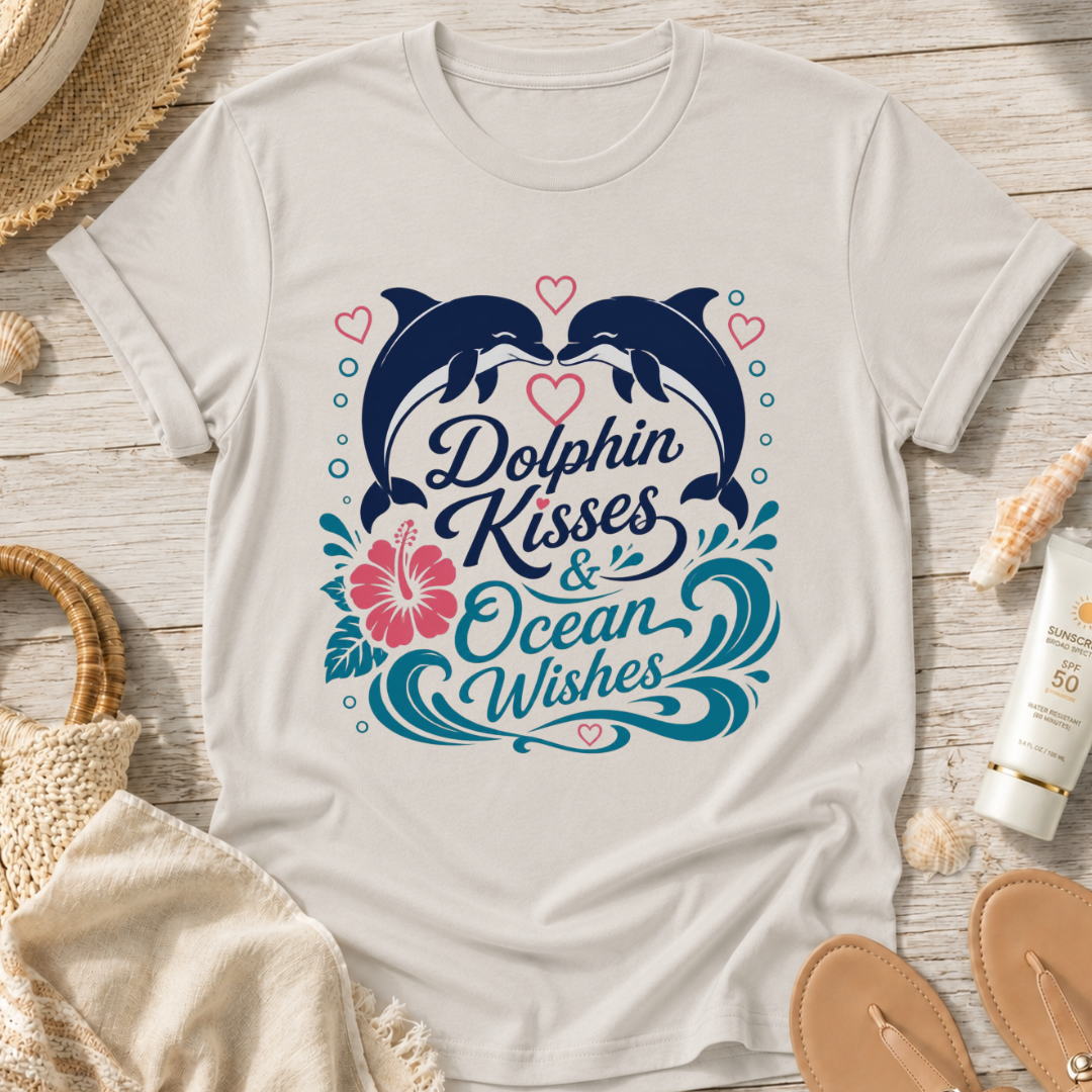 Dolphin Kisses & Ocean Wishes T-Shirt