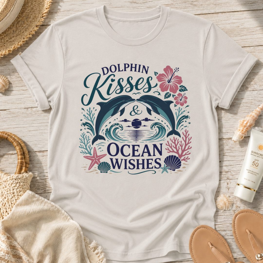 Dolphin Kisses & Ocean Wishes T-Shirt
