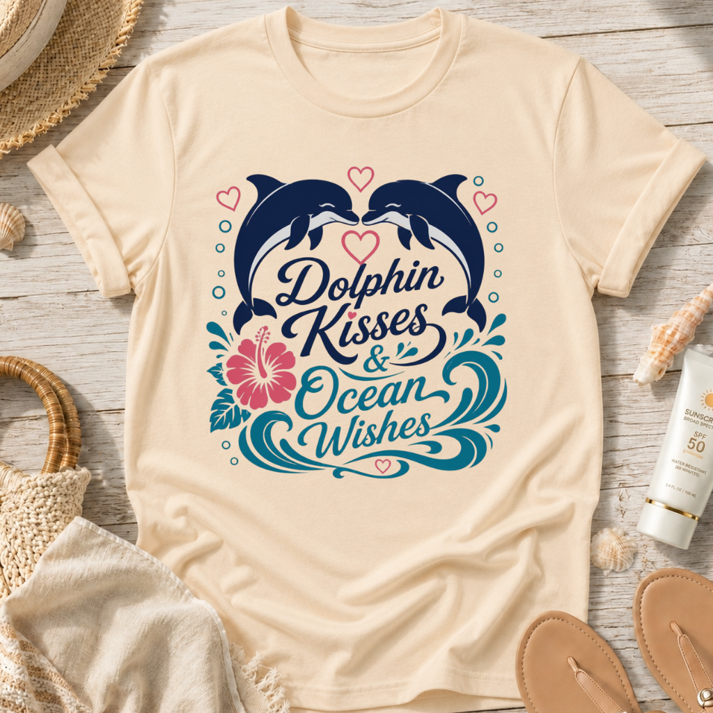 Dolphin Kisses & Ocean Wishes T-Shirt