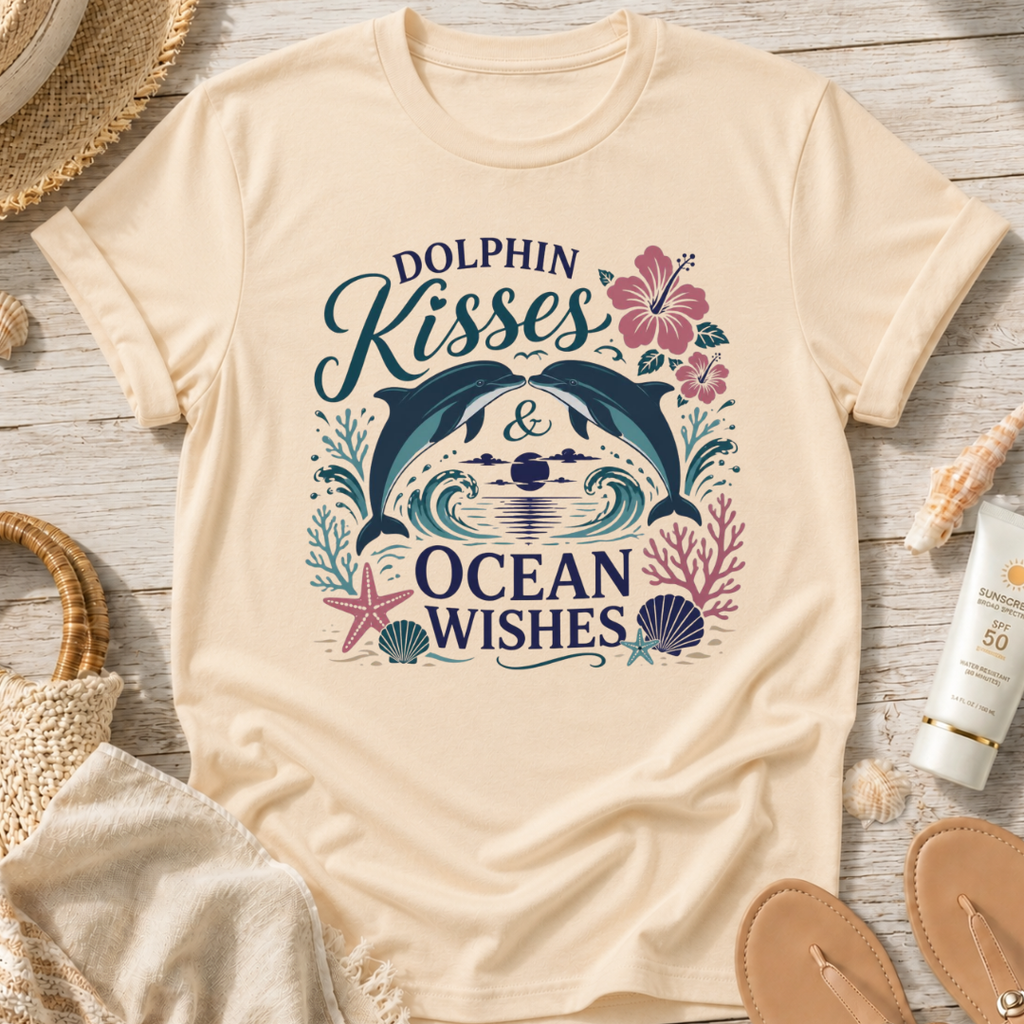 Dolphin Kisses & Ocean Wishes T-Shirt