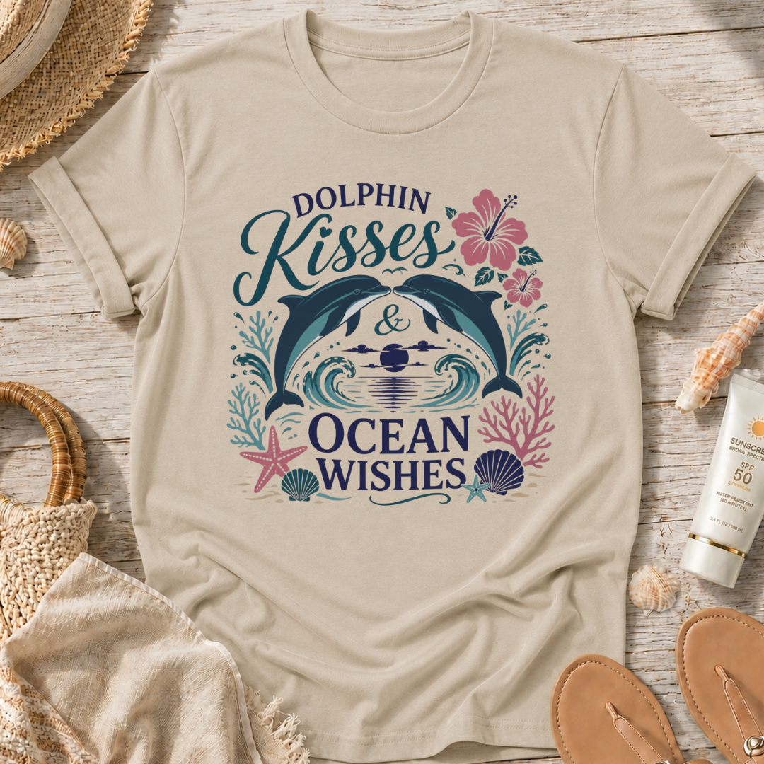 Dolphin Kisses & Ocean Wishes T-Shirt