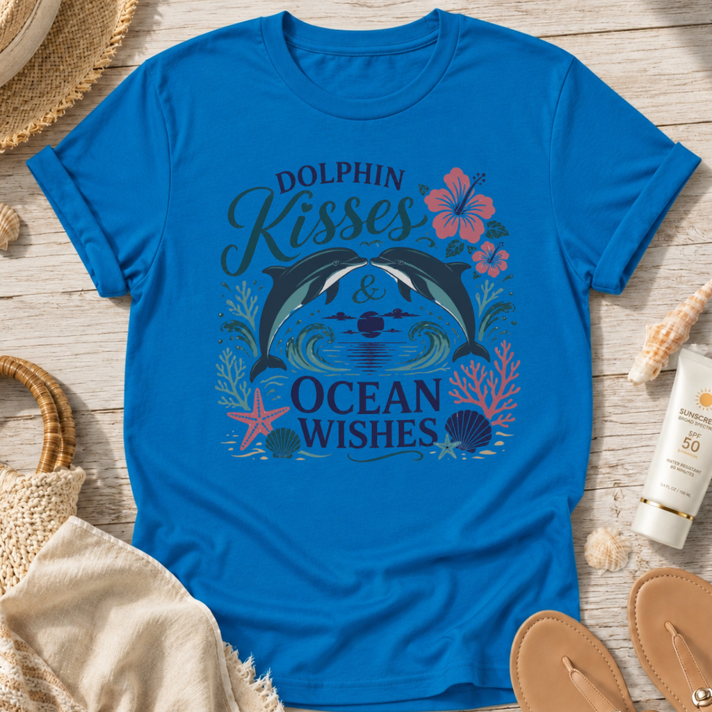 Dolphin Kisses & Ocean Wishes T-Shirt