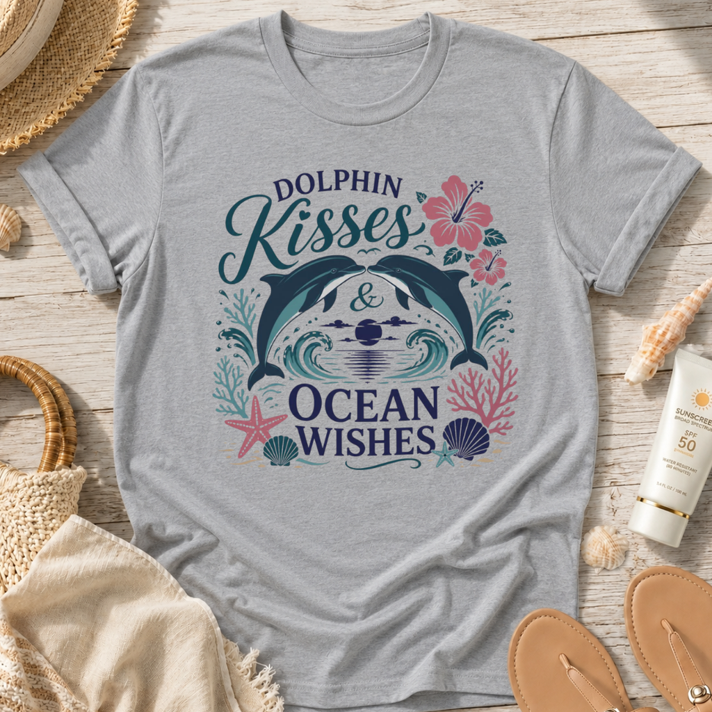 Dolphin Kisses & Ocean Wishes T-Shirt