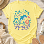 Dolphins Make Me Happy T-Shirt