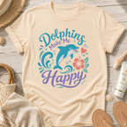 Dolphins Make Me Happy T-Shirt