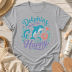 Dolphins Make Me Happy T-Shirt