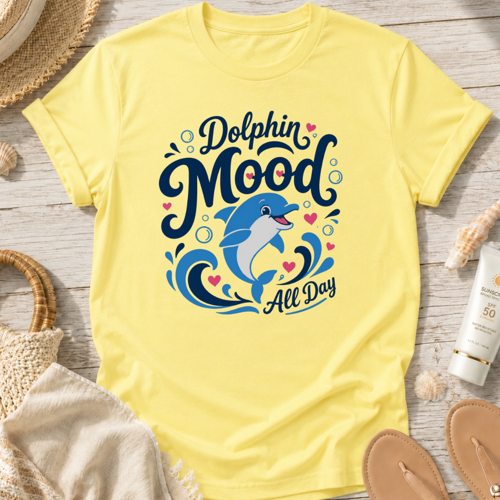 Dolphin Mood All Day T-Shirt