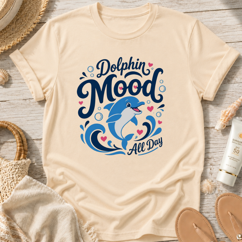 Dolphin Mood All Day T-Shirt