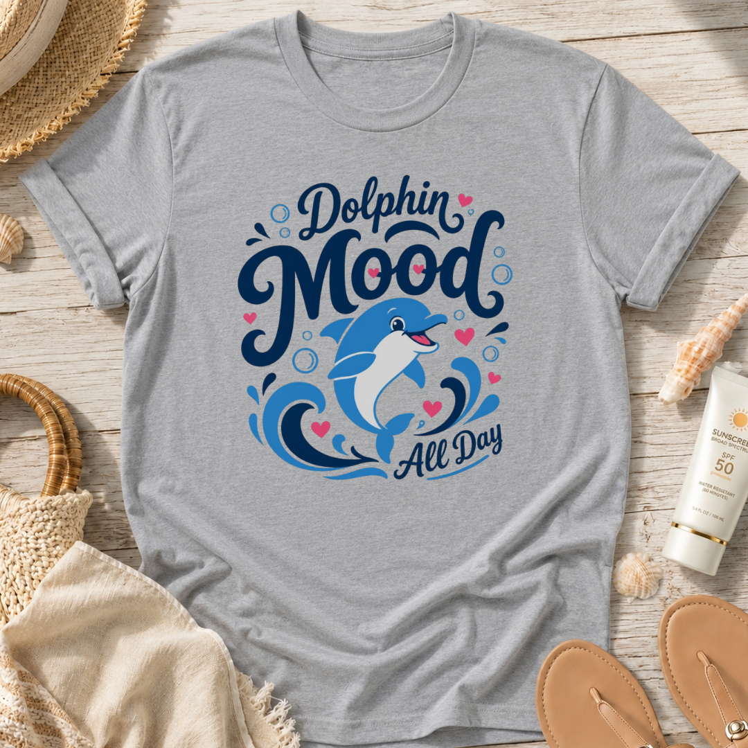 Dolphin Mood All Day T-Shirt