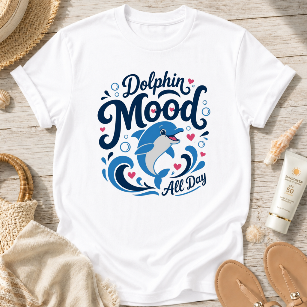 Dolphin Mood All Day T-Shirt