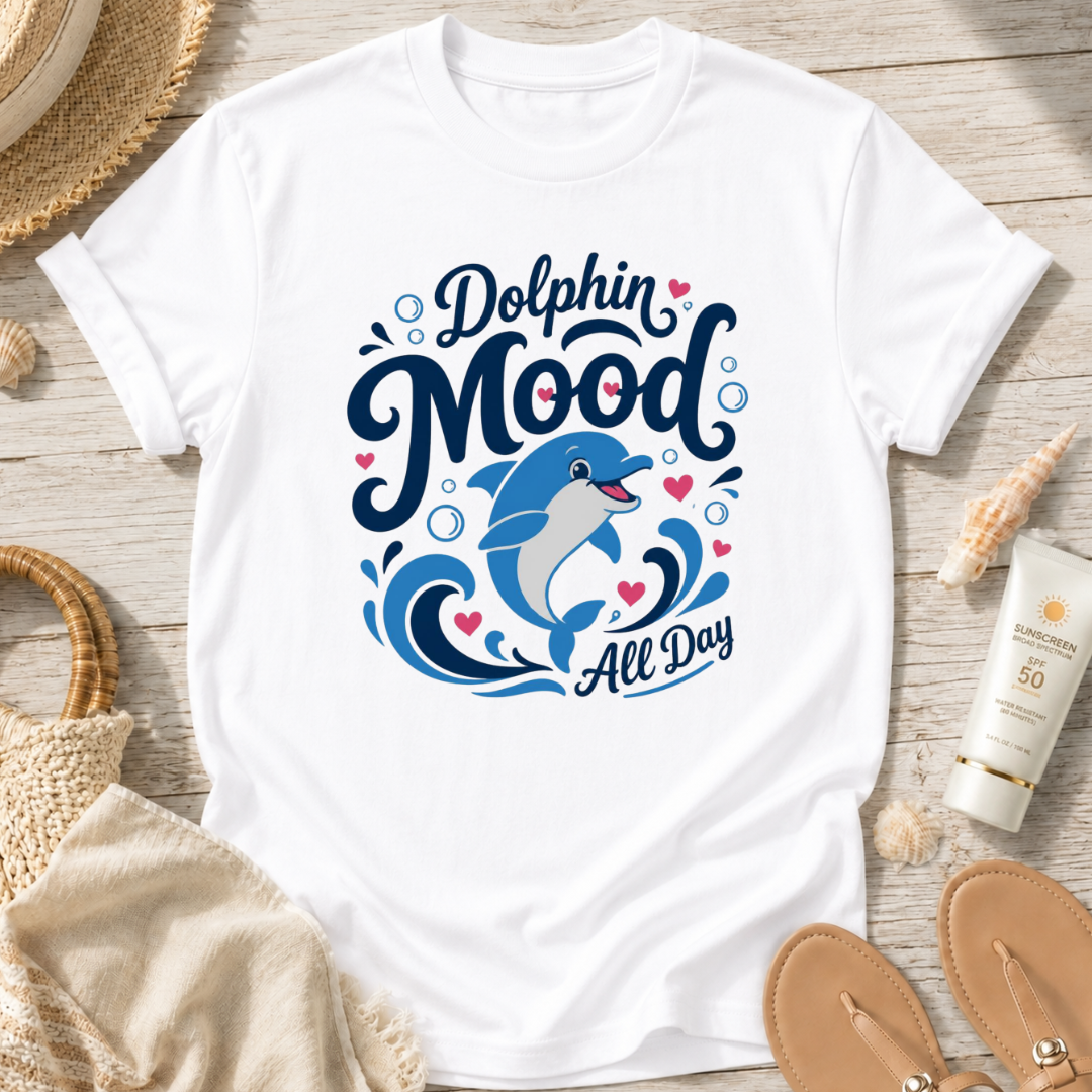 Dolphin Mood All Day T-Shirt