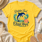 Dolphin Soul Ocean Heart T-Shirt
