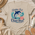 Dolphin Soul Ocean Heart T-Shirt