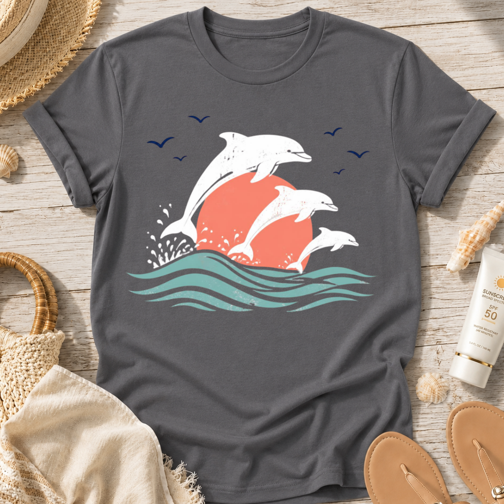 Dolphin Sunset T-Shirt