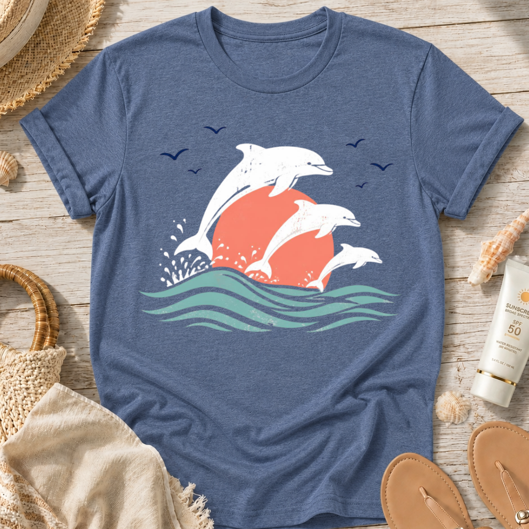 Dolphin Sunset T-Shirt