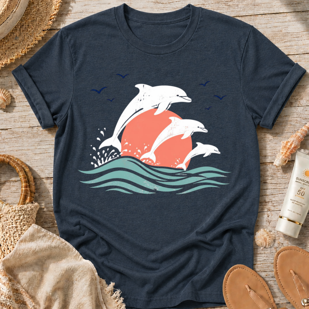 Dolphin Sunset T-Shirt