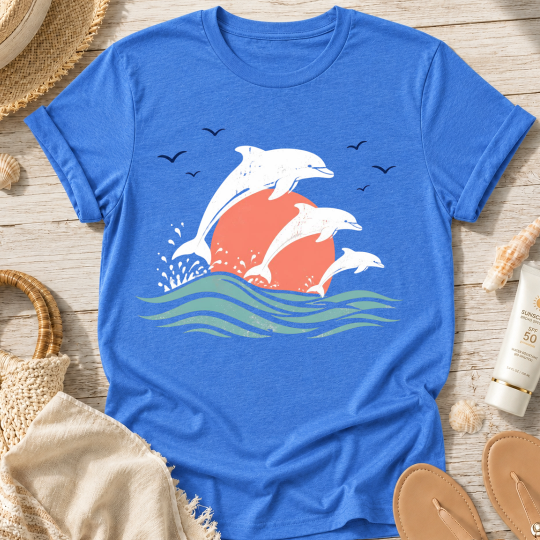 Dolphin Sunset T-Shirt