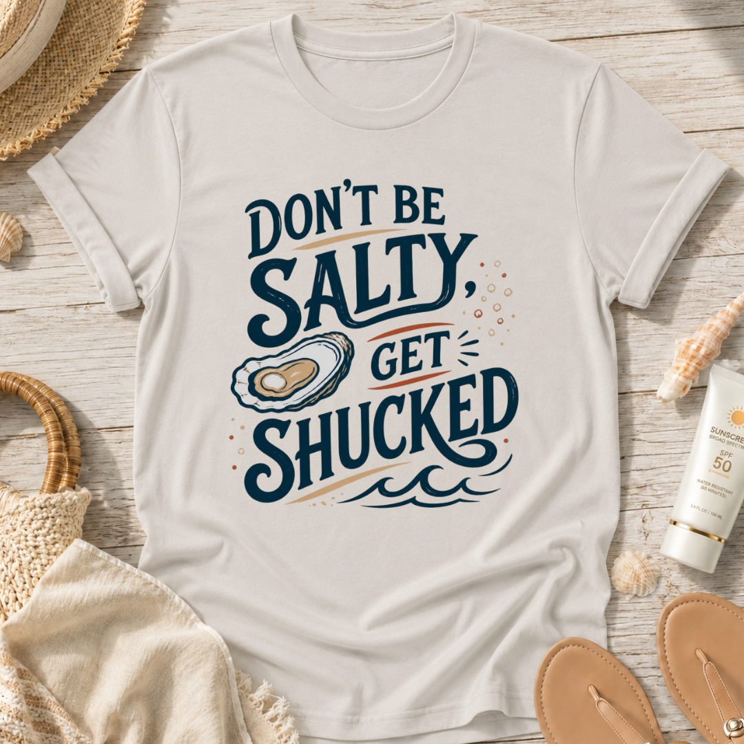 Don’t Be Salty, Get Shucked T-Shirt