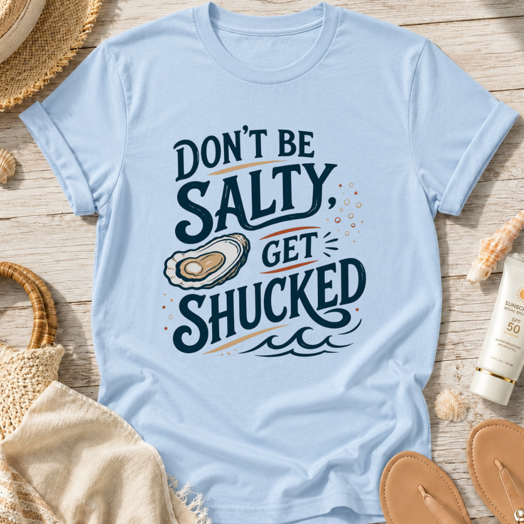 Don’t Be Salty, Get Shucked T-Shirt