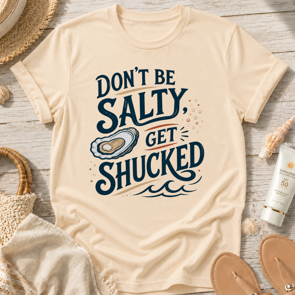 Don’t Be Salty, Get Shucked T-Shirt