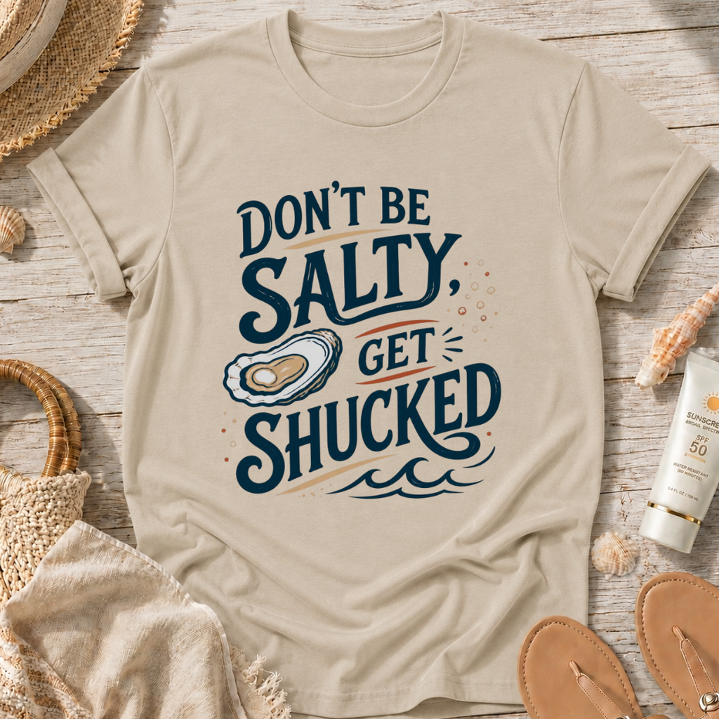 Don’t Be Salty, Get Shucked T-Shirt