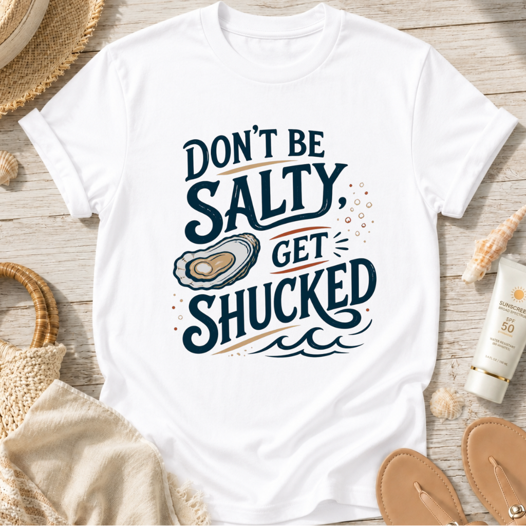 Don’t Be Salty, Get Shucked T-Shirt