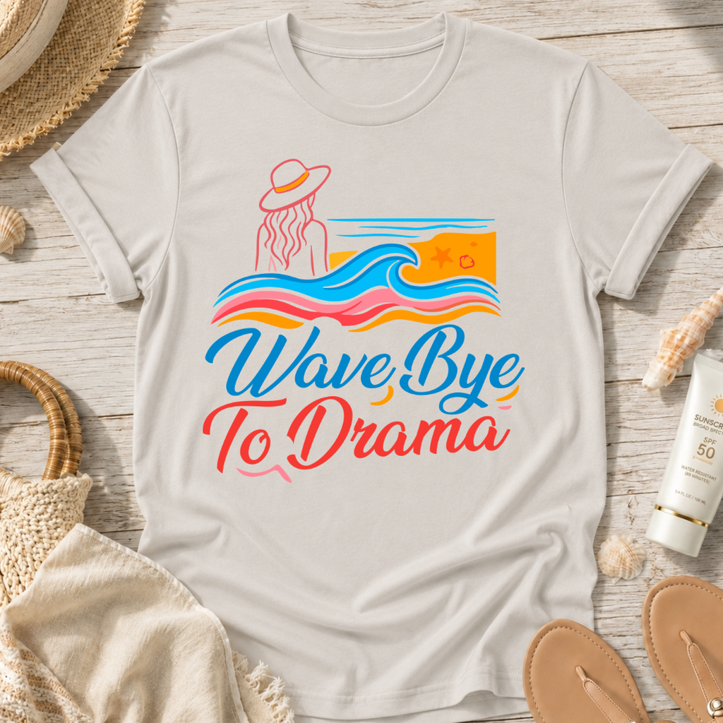 Wave Bye To Drama T-Shirt