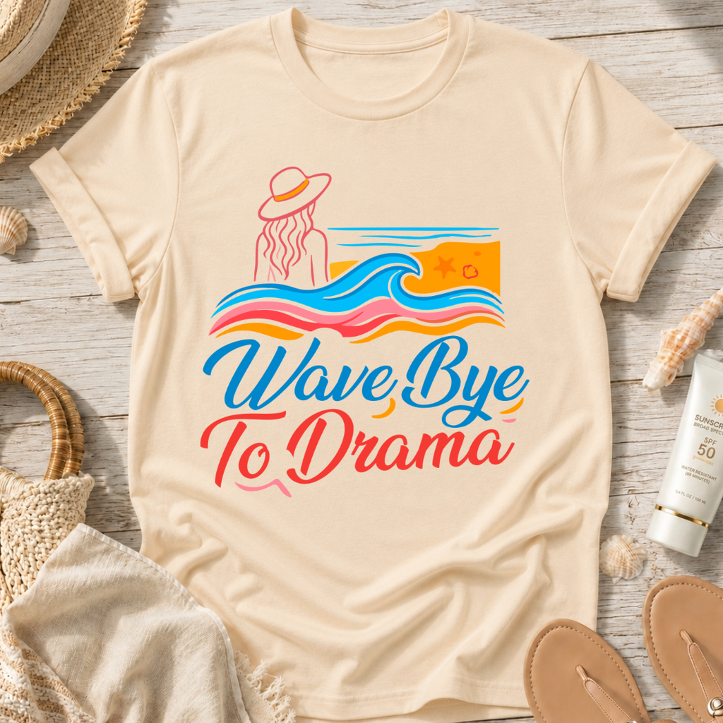 Wave Bye To Drama T-Shirt