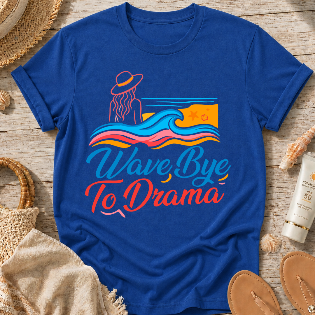 Wave Bye To Drama T-Shirt