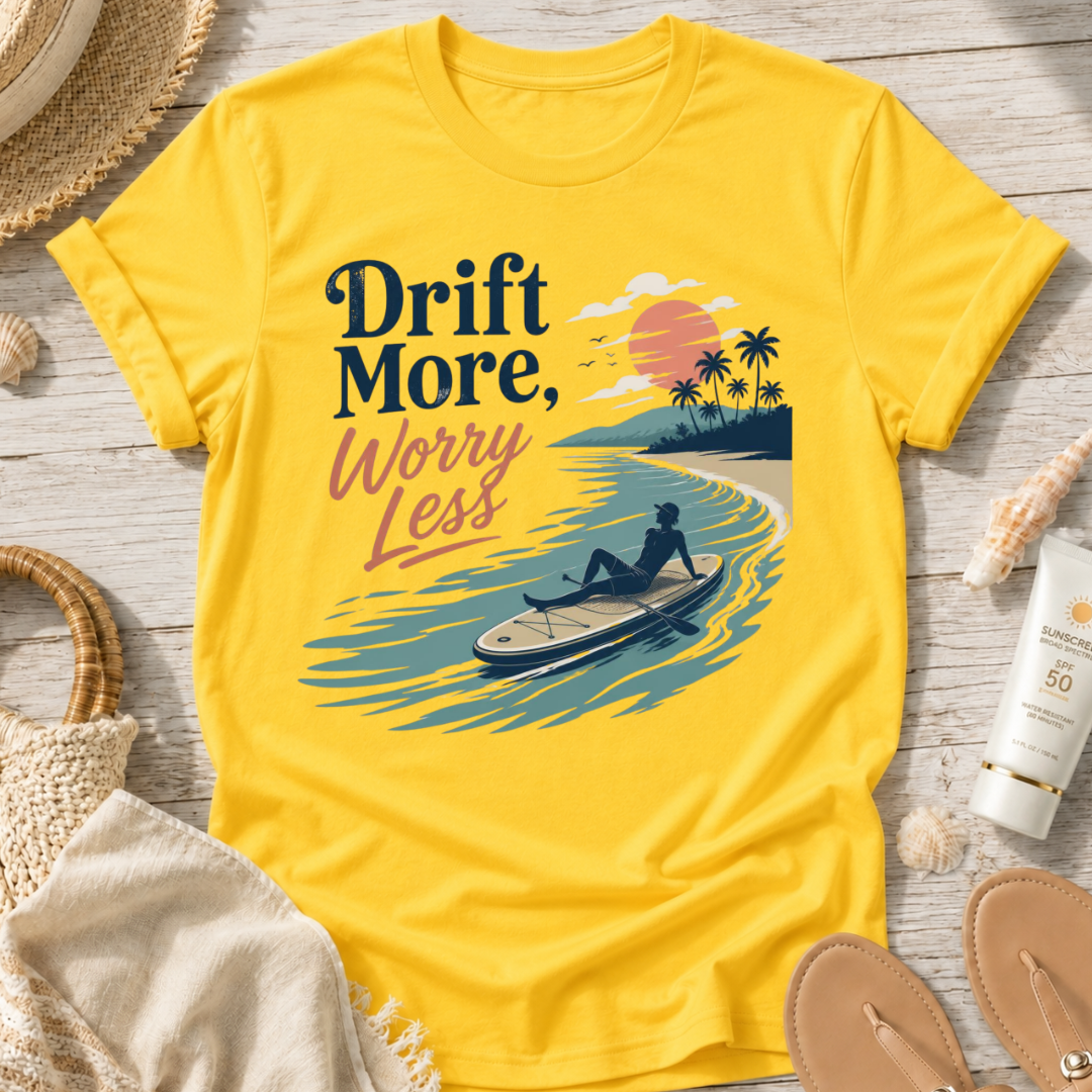 Drift More Worry Less T-Shirt