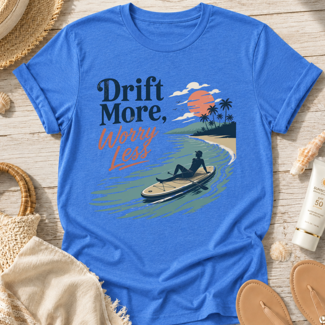 Drift More Worry Less T-Shirt